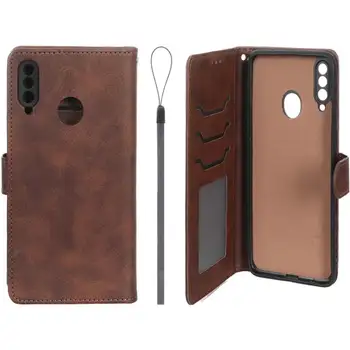 کیف چرمی موبایل سامسونگ مدل A20s